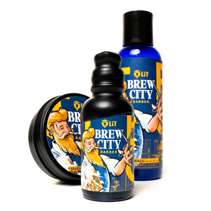 Cold Brew Beard Oil discount & Wash Set